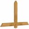 Ekena Millwork Eugene Rough Sawn Timber Gable Bracket, Western Red Cedar, 48"W x 30"H x 2"D x 4"F, 15/12 Pitch GBW048X30X0204EUG00RWR - alternate 4